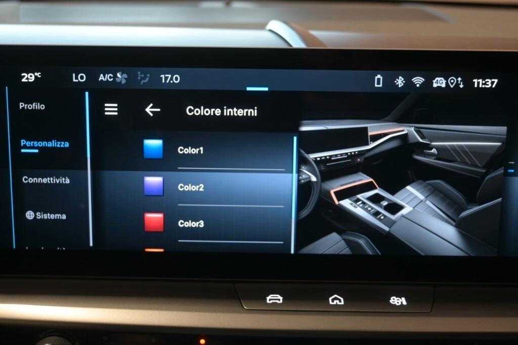 OPEL GRANDLAND 1.2 145CV EDCT HYBRID GS ( FARI LED - COCKPIT - ADAPTIVE CRUISE - AMBIENT LIGHTS - NAVI - MIRROR - PDC - TELECAMERA POST. - CERCHI 19 - TETTO BICOLORE )