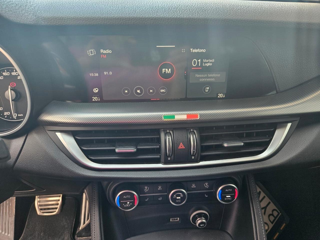 Alfa Romeo Stelvio 2.2 Turbodiesel 210 CV AT8 Q4 Veloce