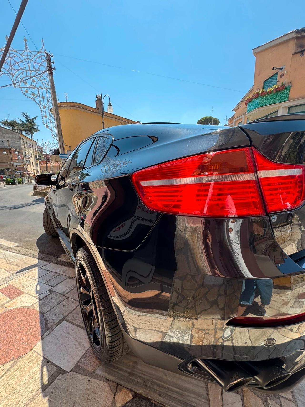 Bmw X6 xDrive35d Msport 286 cv, SERVICE BMW, FULL OPT. TOTAL BLACK, UNICA