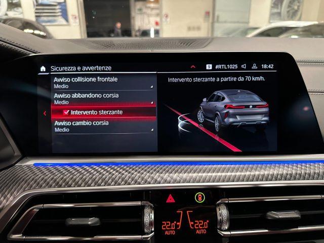 BMW X6 M Competition-22"-TettoSky-Pelle totale-Head Up-IVA