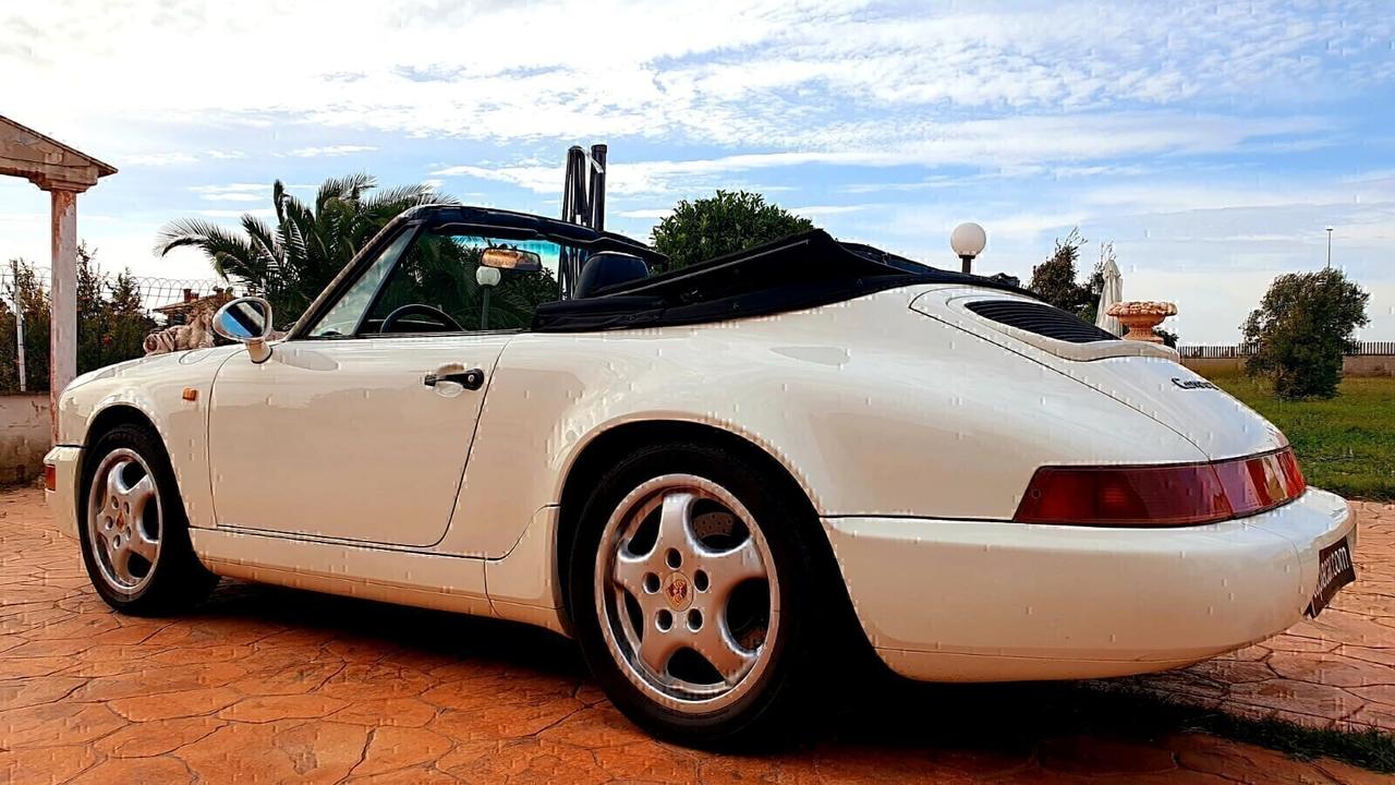 Porsche 964 911 Carrera 2 Cabriolet ASI targa ROMA