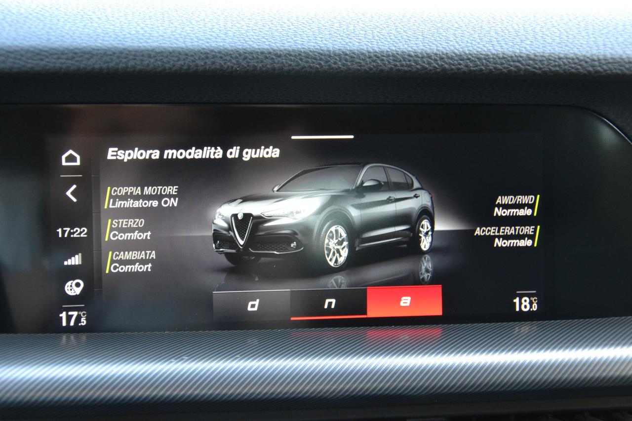 Alfa Romeo Stelvio 2.2 190CV AT8 Q4 SPRINT **PAD.F1-LED-NAV-RETROCAM*