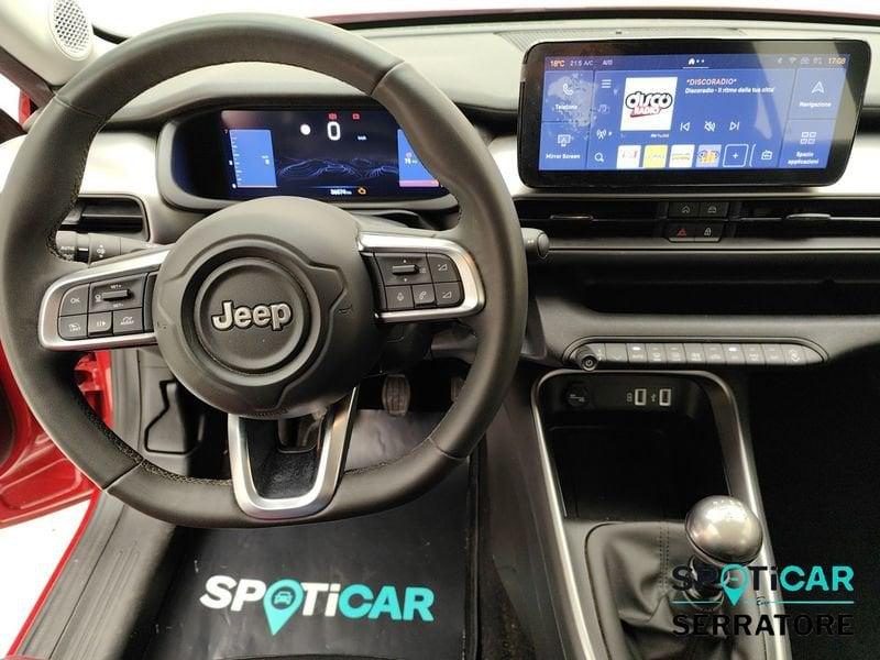 Jeep Avenger 1.2 turbo Altitude fwd 100cv