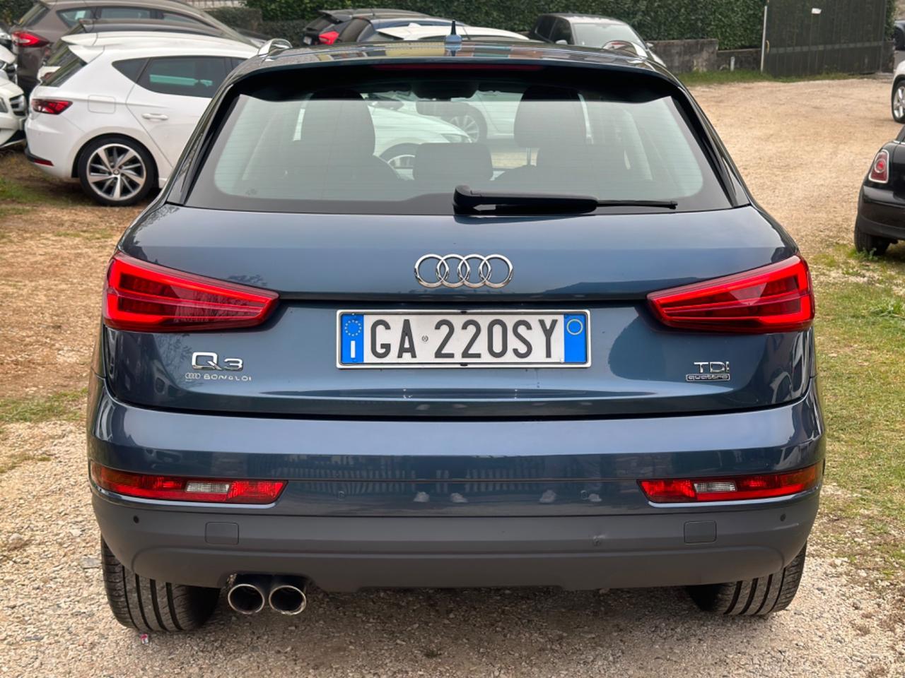 Audi Q3 2.0 TDI 150 CV QUATTRO SPORT UNICOPR GARANZ UNICOPR