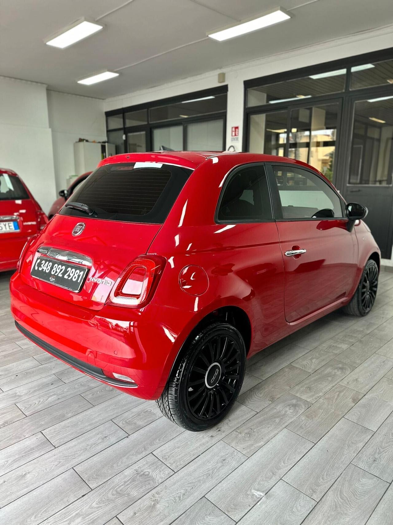 Fiat 500 1.0 Hybrid Red 70cv 2021