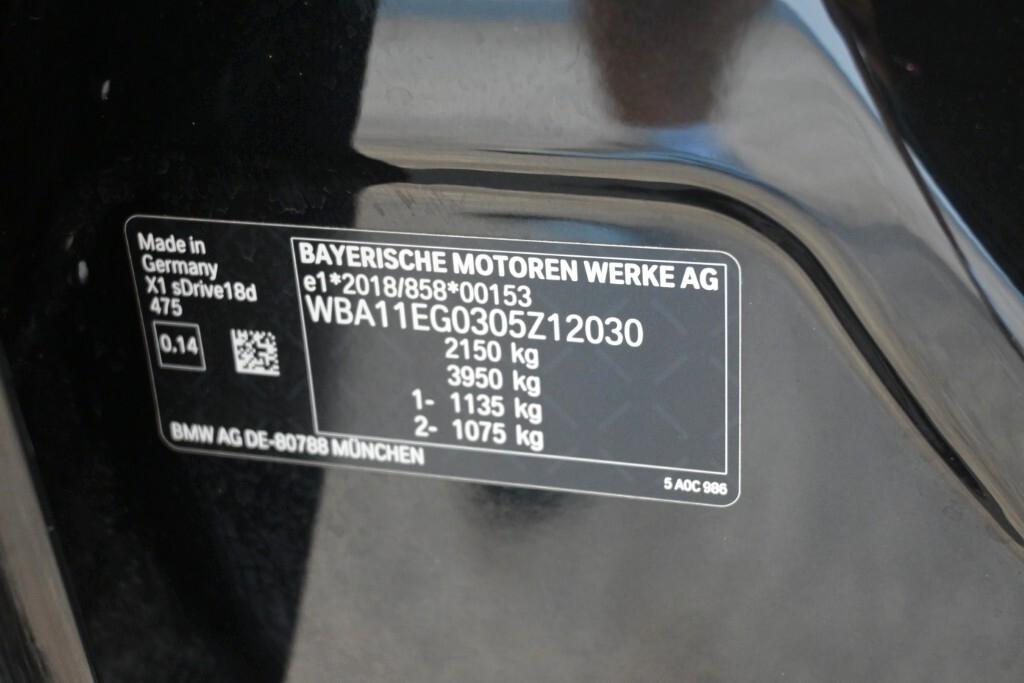 BMW X1 NEW 18D 136CV STEPTRONIC S-DRIVE ( FARI LED - DISPLAY CURVED - CRUISE - AMBIENT LIGHTS - NAVI - MIRROR - PARK ASSISTANT - TELECAMERA POST. - CERCHI 17