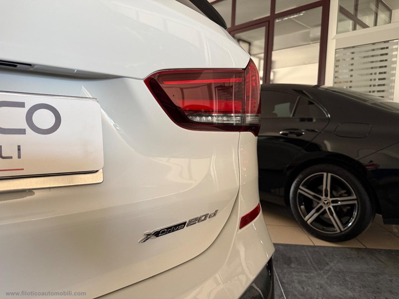 BMW X1 xDrive20d Msport AUTO KM 75.260 PACK TOTAL BLACK - CERCHI DA 19