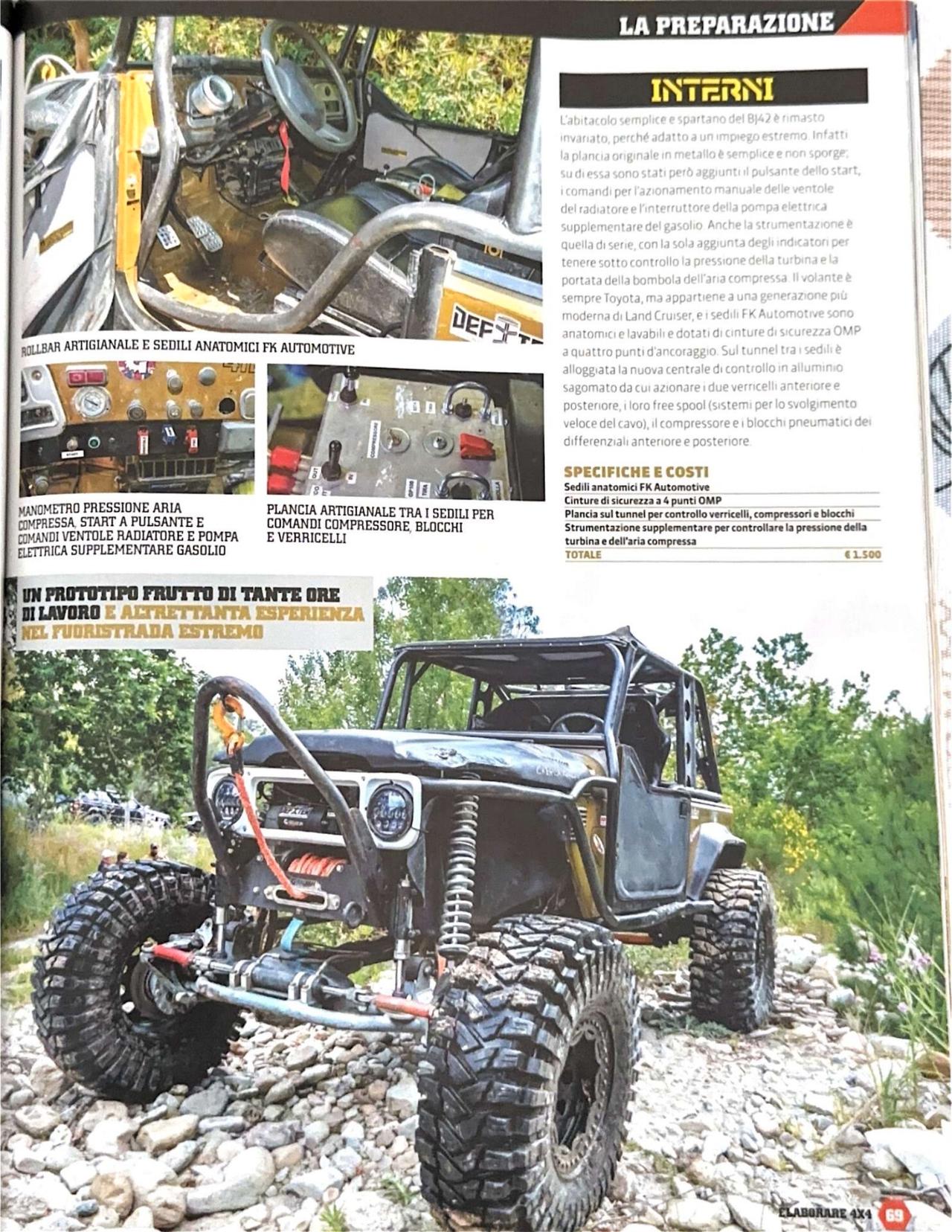 Toyota Land Cruiser BJ 42 Prototipo