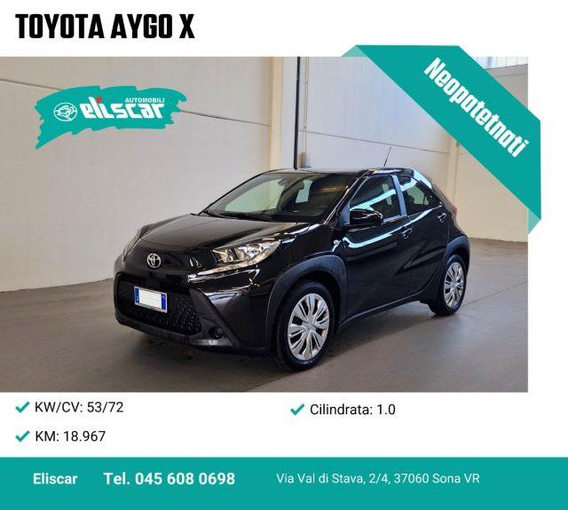 TOYOTA Aygo X 1.0 VVT-i 72 CV 5 porte Active