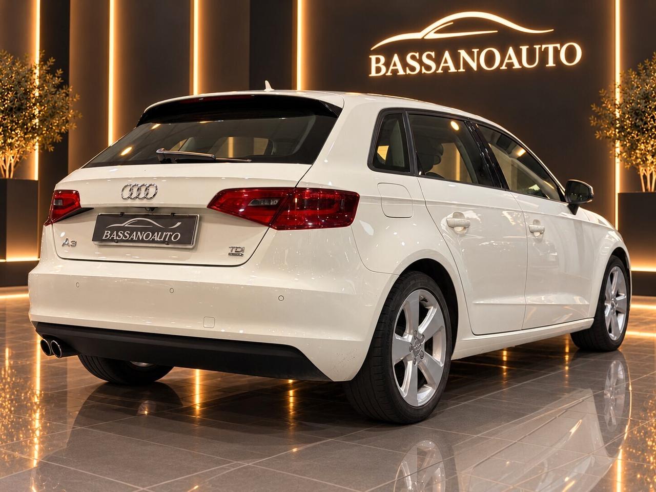 Audi A3 Sportback 2.0 tdi quattro 184cv s-tronic