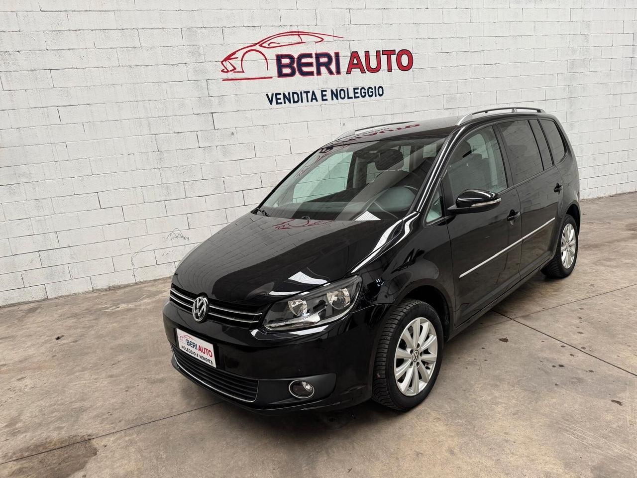 Volkswagen Touran 7 posti cambio DSG Highline EcoFuel