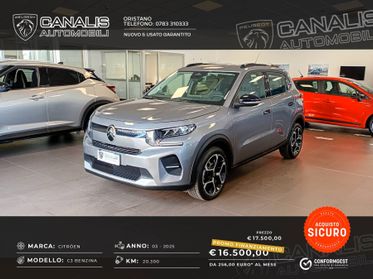 Citröen C3 1.2 PureTech 100 CV You Pack Plus - 2025 - AZIENDALE