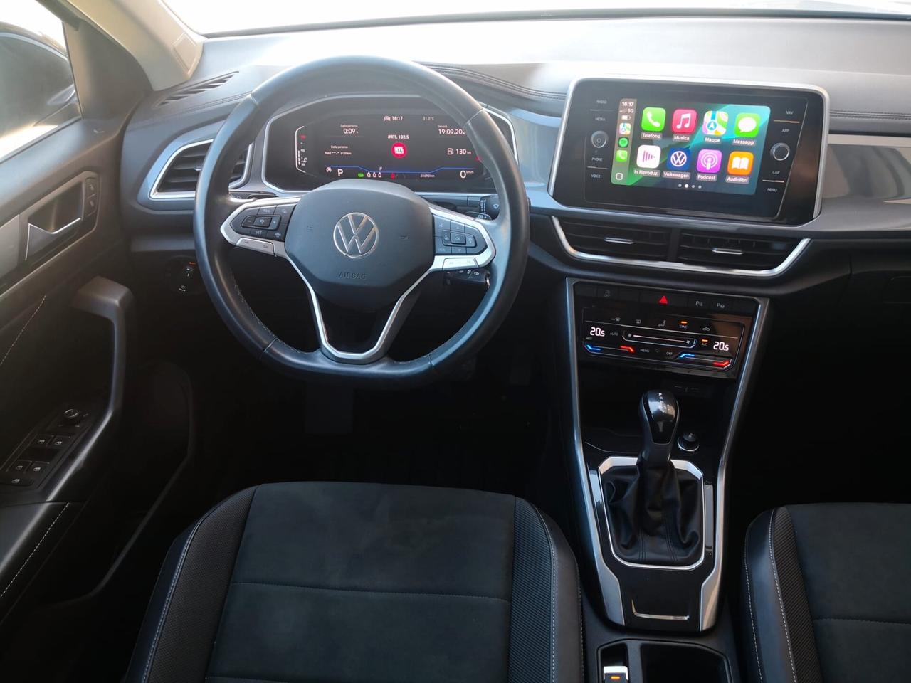 Volkswagen T-Roc 1.5 TSI 150CV DSG ***TELECAMERA***CAR PLAY***LED***