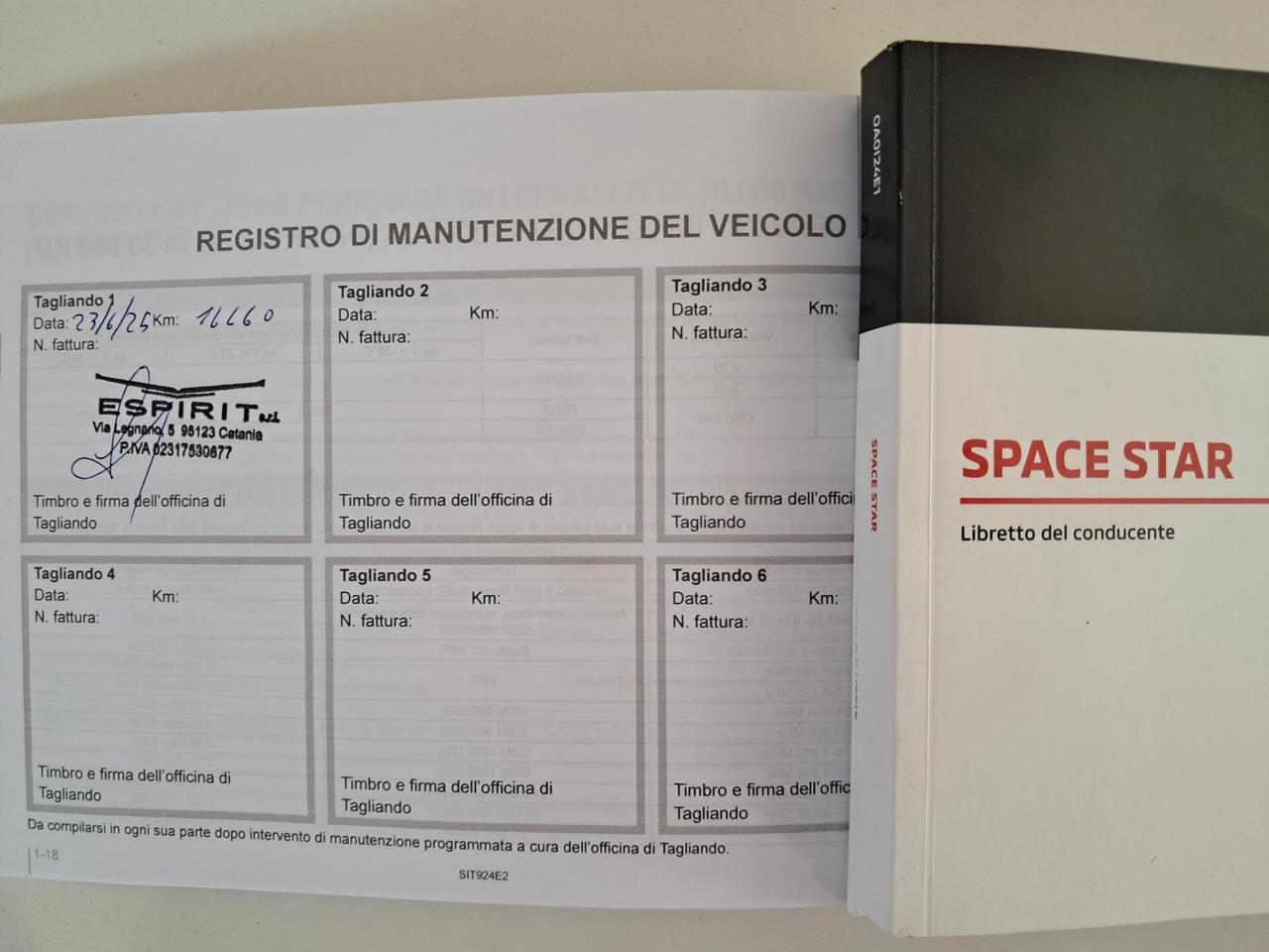 Mitsubishi Space Star 1.2 71 cv Invite SDA