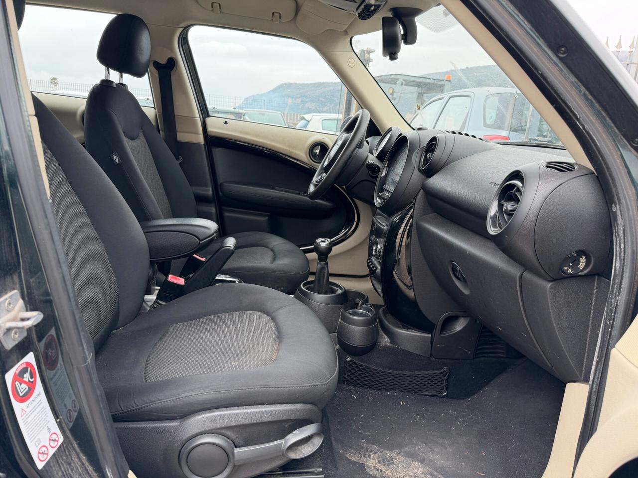 MINI ONE D COUNTRYMAN 2013 1.6 DIESEL 90 CV *MOT ROTTO