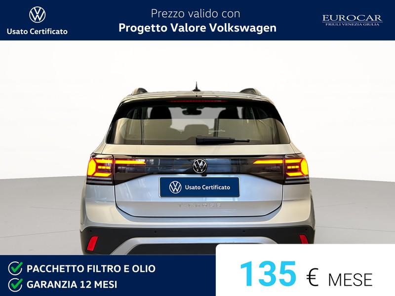 Volkswagen T-Cross 1.0 tsi life 115cv dsg