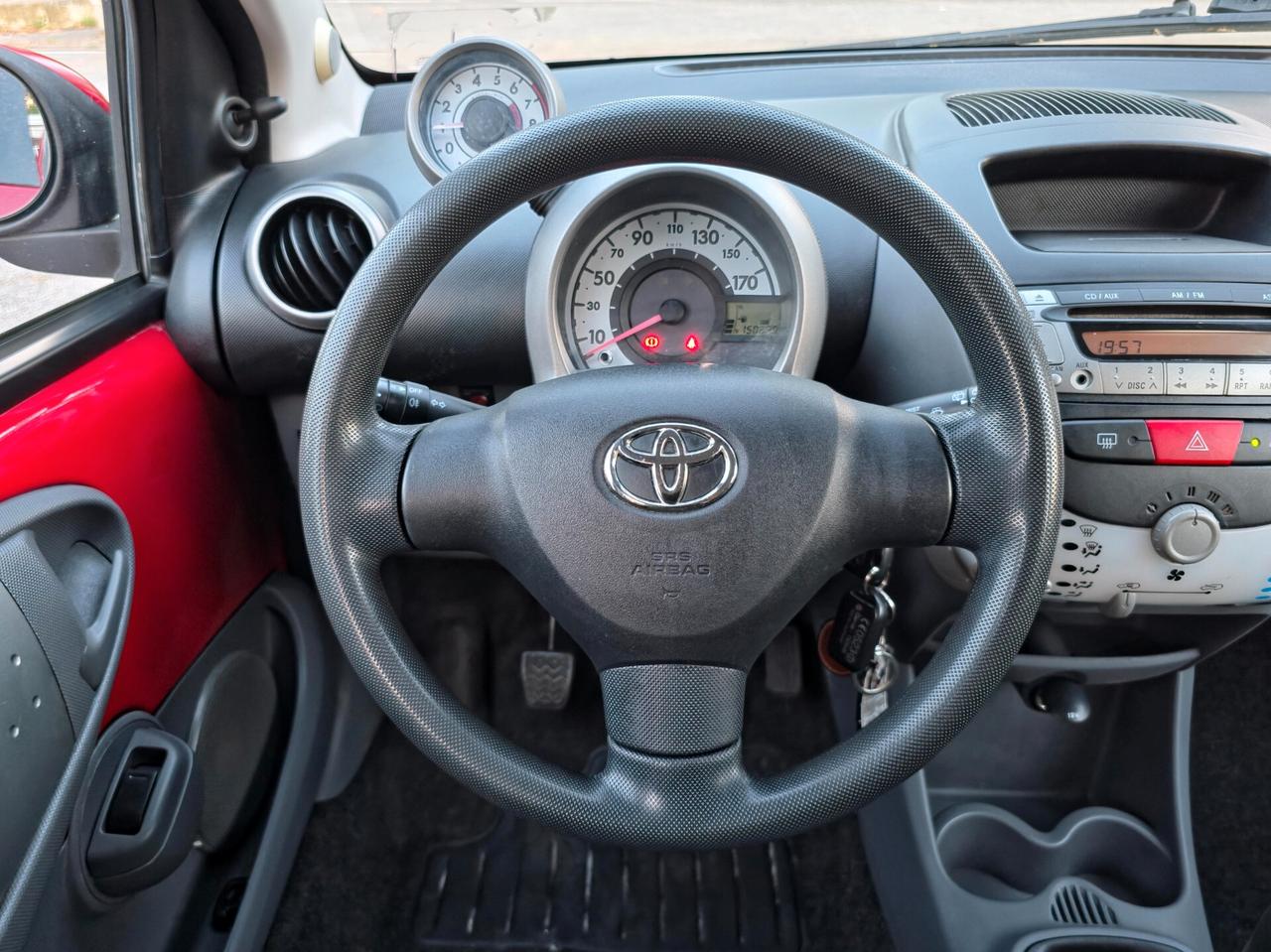Toyota Aygo 1.0 12V CV-68 VVT-i 5 porte Sol 2009-E4 Manuale NEO