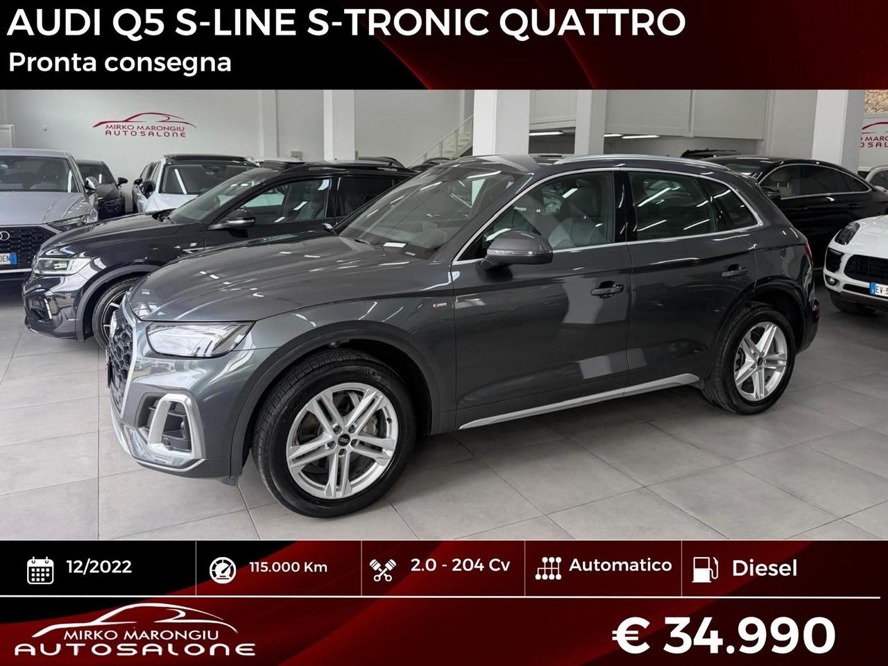 Audi Q5 40 TDI 204 CV quattro S tronic FINANZIABILE