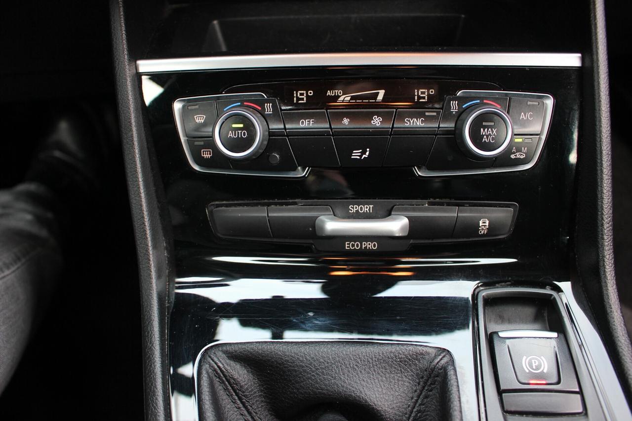 Bmw 216d-7 posti*PREZZO VERO*crono tagliandi-unipro