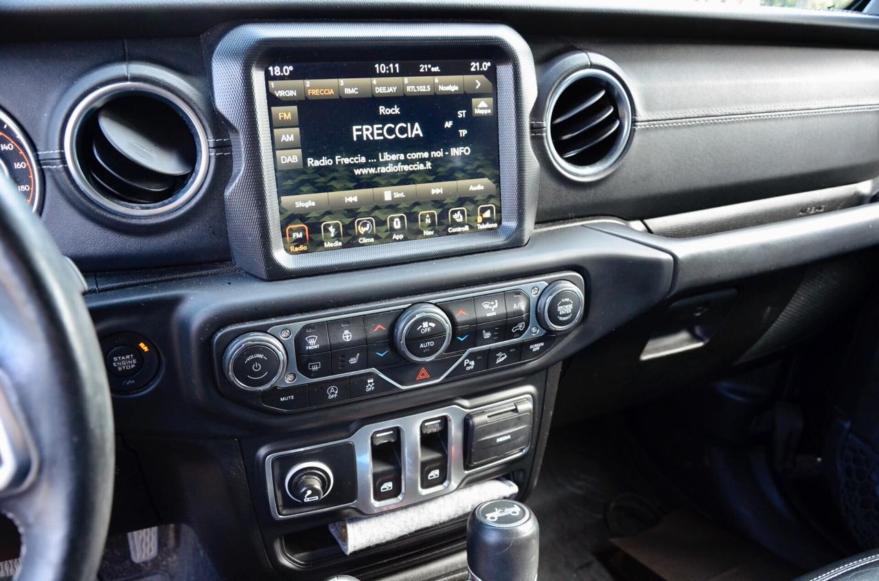 JEEP WRANGLER SAHARA 2.2 MJT 200cv AT8, UFF ITALIANA, SERVICE CON FATTURE, EURO 6D, FARI LED, KEYLESS, NAVI, RETROCAMERA, PERMUTE