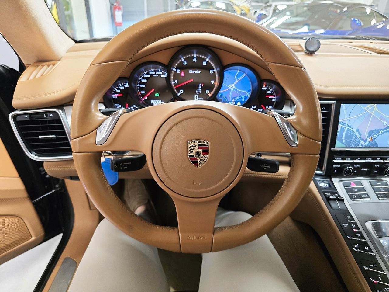 Porsche Panamera 4.8 TURBO TAGLIANDATA_CARBONGRAU _TETTO_LIFT_SPORT