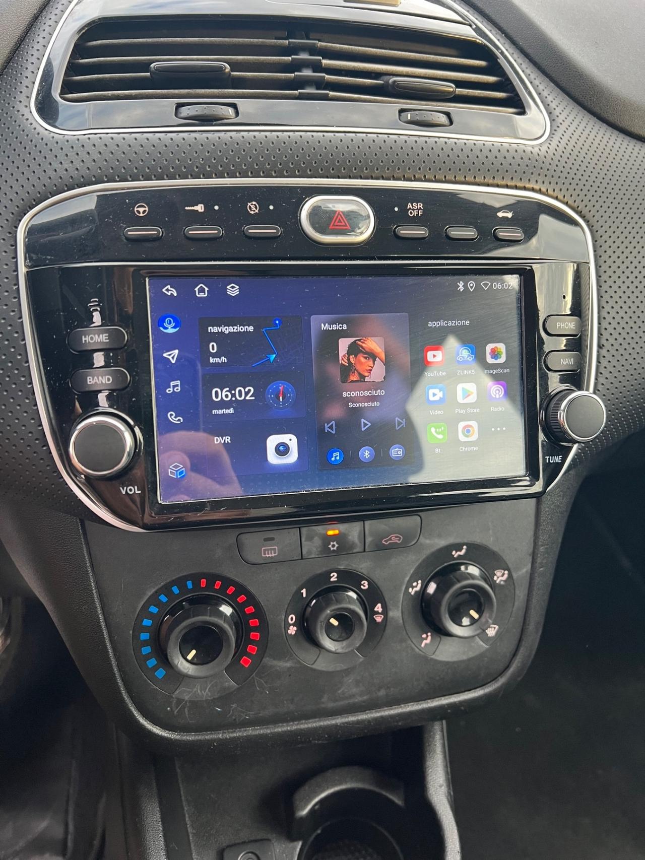 Fiat Punto Evo 1.3 Mjt 75 CV retrocamera