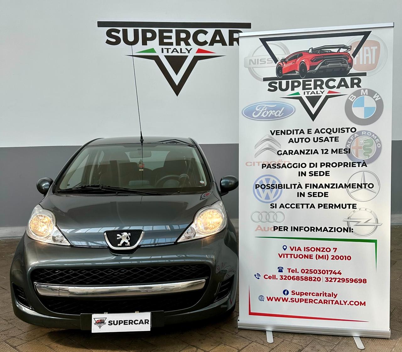 Peugeot 107 1.0 Benz, Pari al nuovo, Unico Propietario, garantita