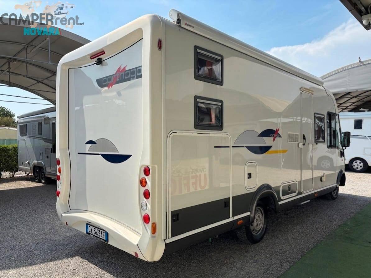 CARTHAGO CHIC I 47 - motorhome con letto matrimoniale in coda ed ampio garage