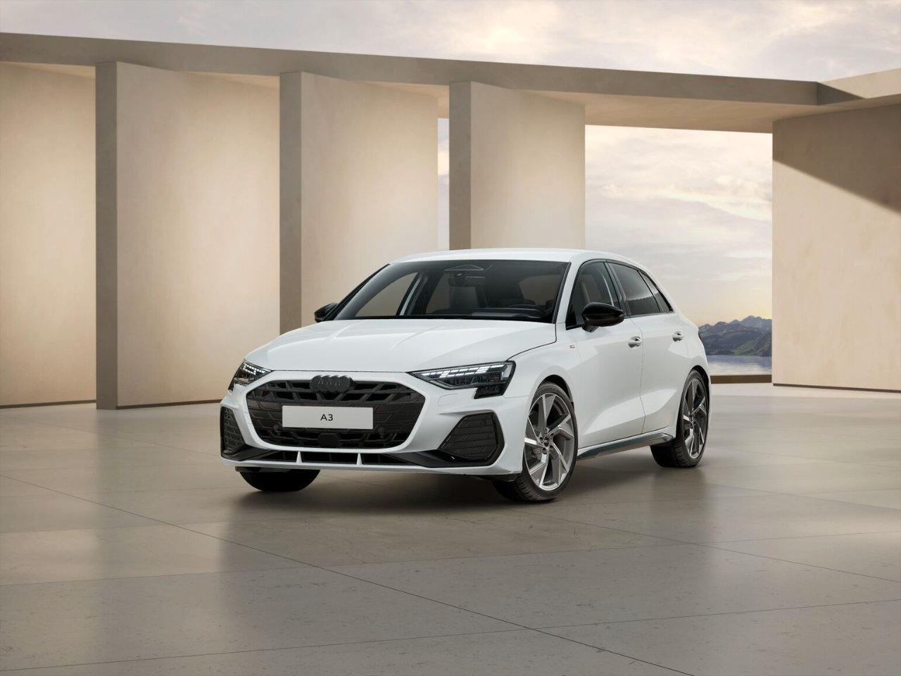 Audi A3 Sportback 1.5 tfsi mhev S line 150cv s-tronic Black Line