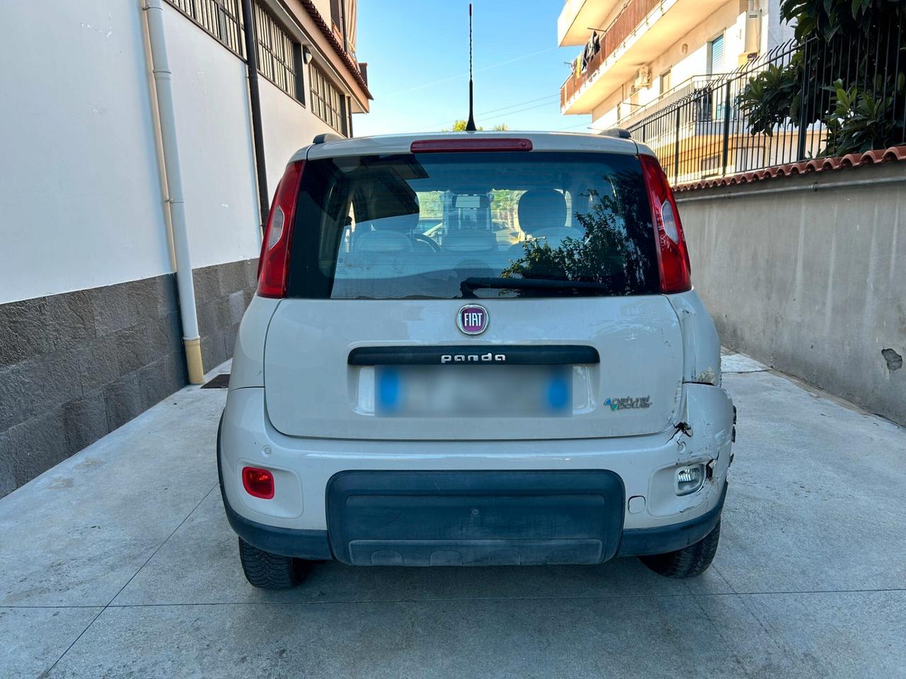 Fiat Panda 0.9 T.Air Metano - 2014 Incidentata