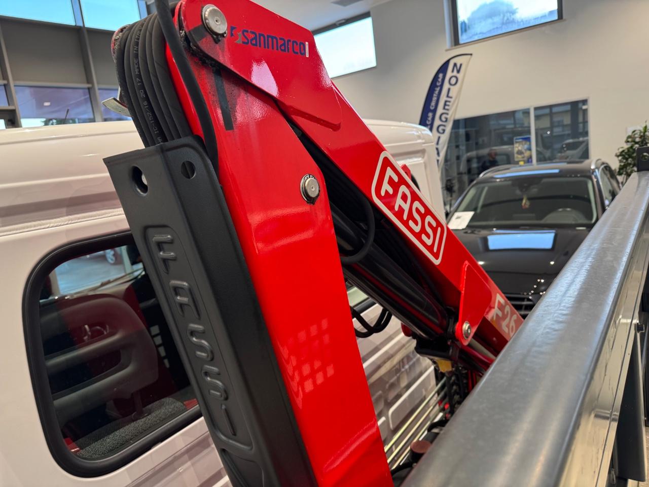 Fiat ducato 2.3mjt gru fassi e cassone fisso