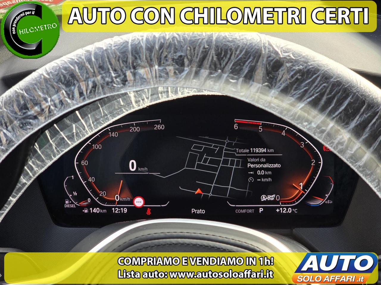 BMW 116 d MSPORT AUTOMATICA EU6D LED/NAVI/NEOPATENTATI