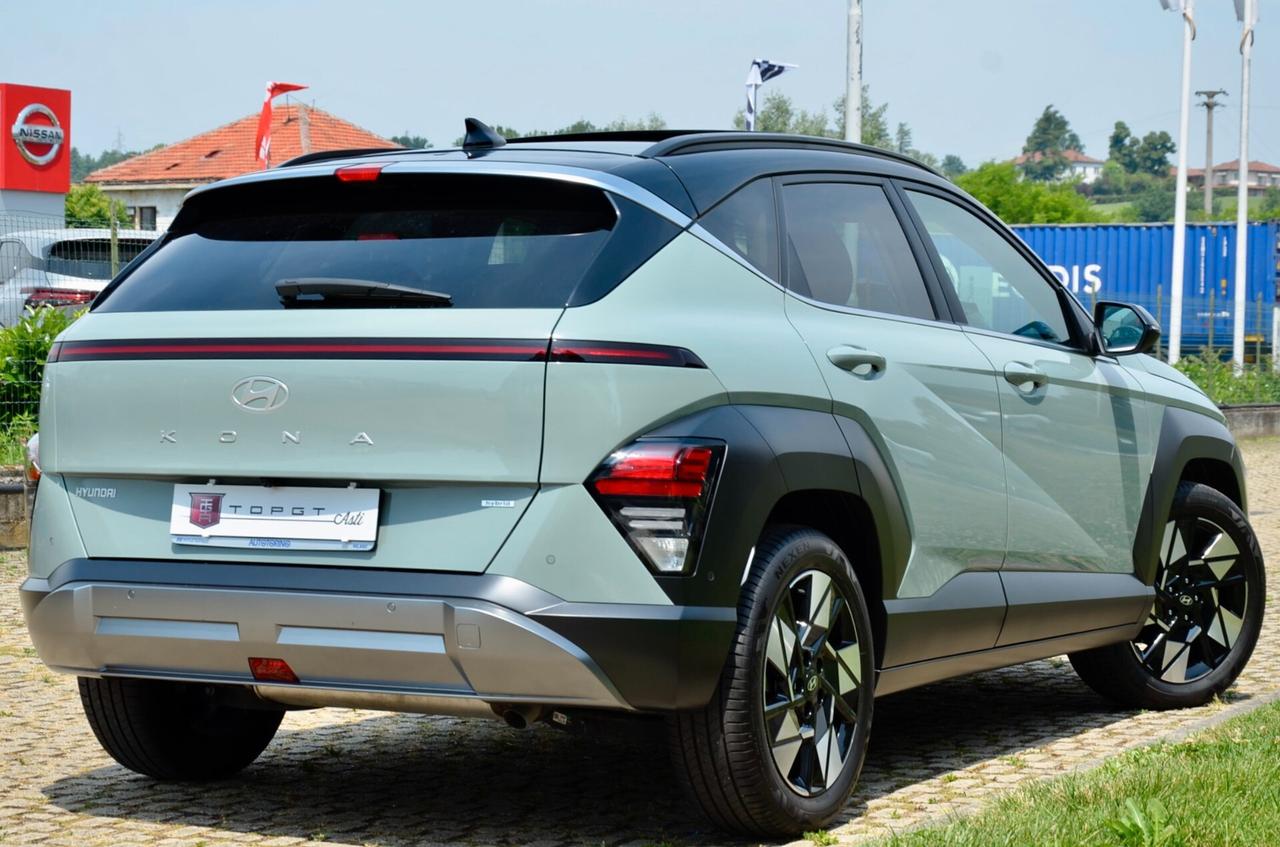 HYUNDAI KONA 1.6 GDI HEV X CLASS TECH PACK 2wd 141cv DCT, UFF ITALIANA, EURO 6D, FULL OPTIONAL, GARANZIA HYUNDAI, SERVICE UFFICIALE, TETTO, HI-FI BOSE, RETRO 360, APPLE ANDROID, SEDILI RISCALDATI E VENTILATI, PERMUTE
