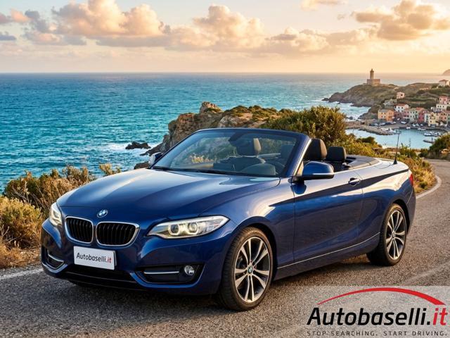 BMW 220 D CABRIO SPORT AUTOMATICA 190CV EURO 6B