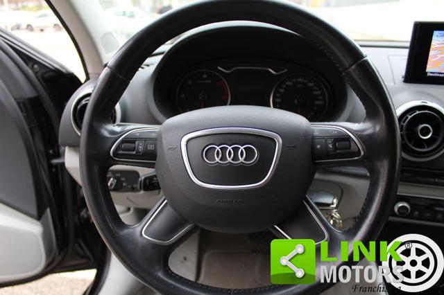 AUDI A3 SPB 2.0 TDI 150 CV clean diesel S tronic Ambiente