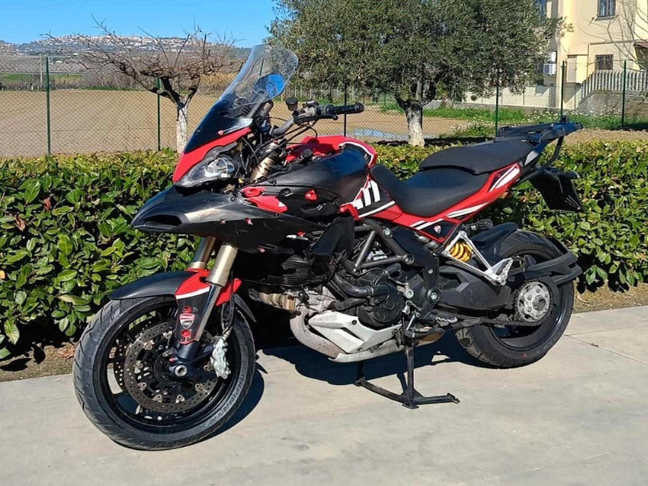 Ducati Multistrada 1200 DVT INCIDENTATA Era impeccabile .