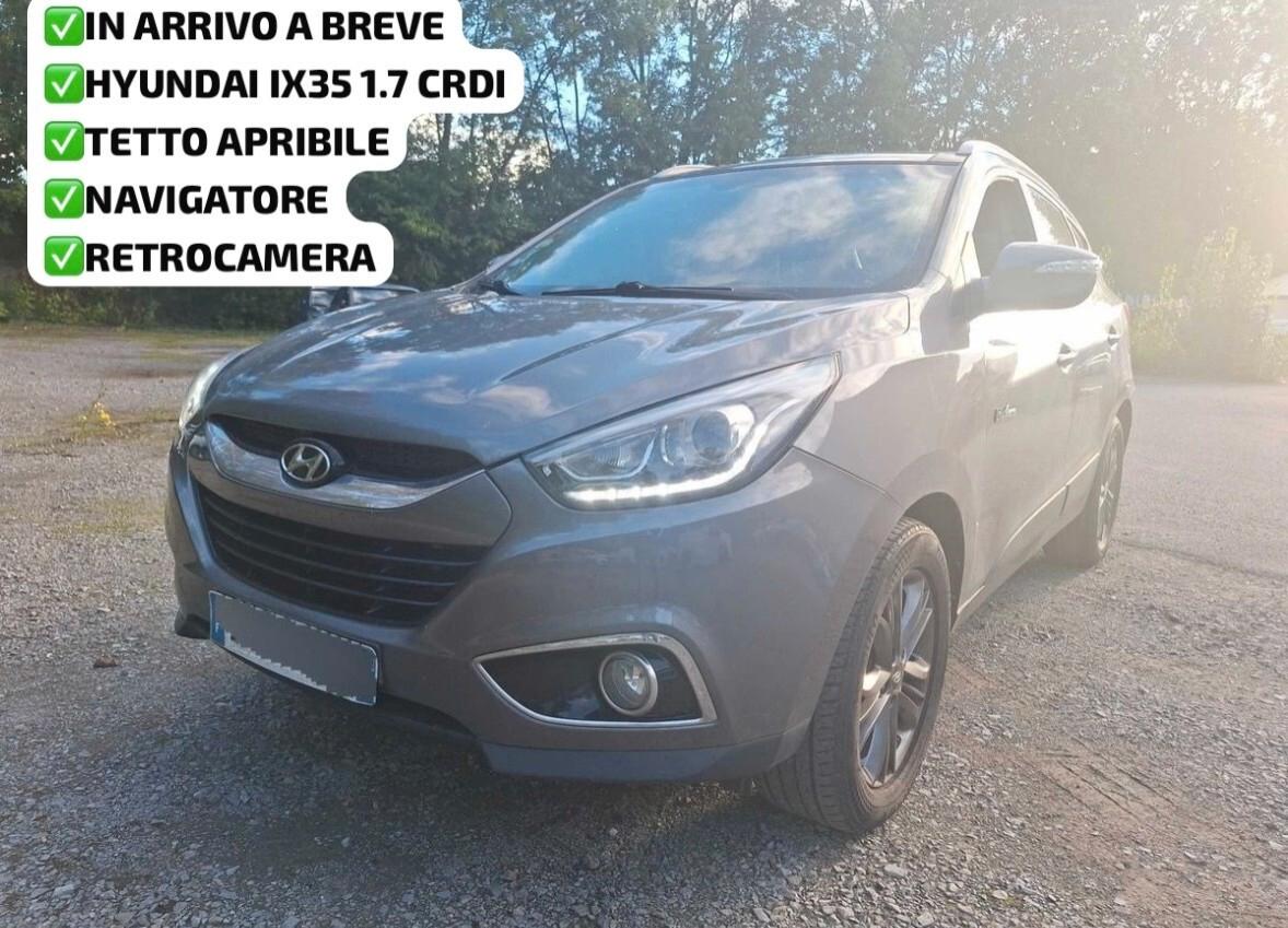HYUNDAI IX35 1.7 CRDI 2WD XPOSSIBLE TETTO+NAVI+RETROCAMERA