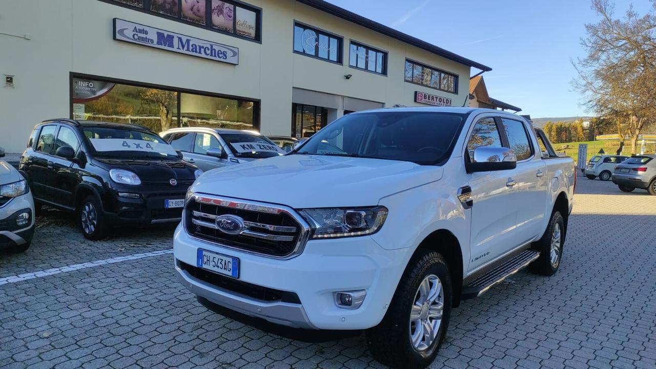 FORD RANGER 2.0 AUTOMATICA 213 CV DC Limited GANCIO TRAINO