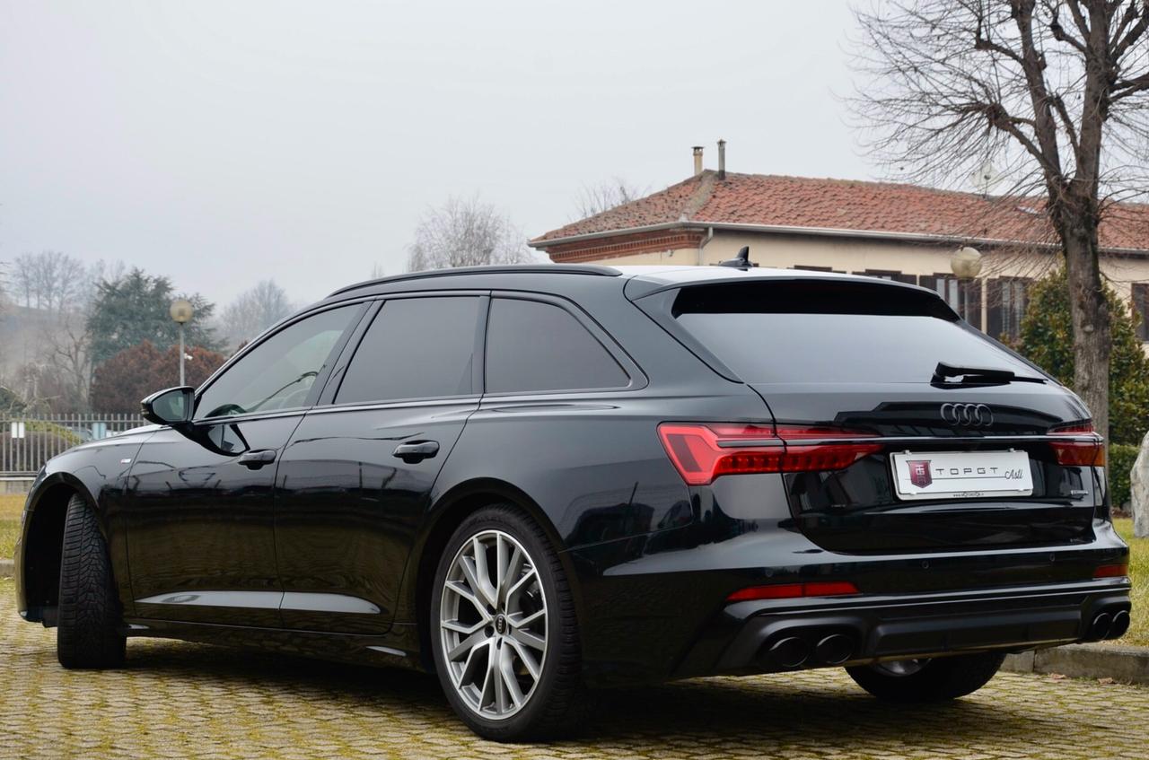 AUDI A6 AVANT 40 2.0 TDI MHEV QUATTRO S-LINE INT EXT S-TRONIC 204cv, UFF ITALIANA, TUTTI SERVICE UFF AUDI, EURO 6D, MATRIX, BLACK PACK, PERMUTE