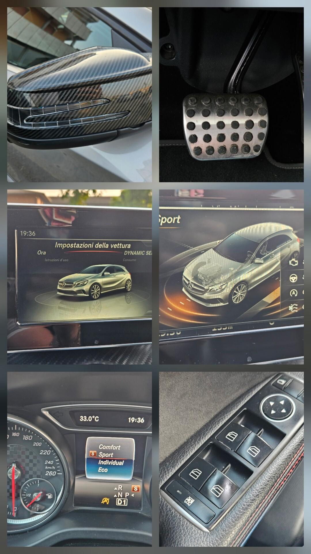 Mercedes-benz A 160d Pak AMG automatico TETTO