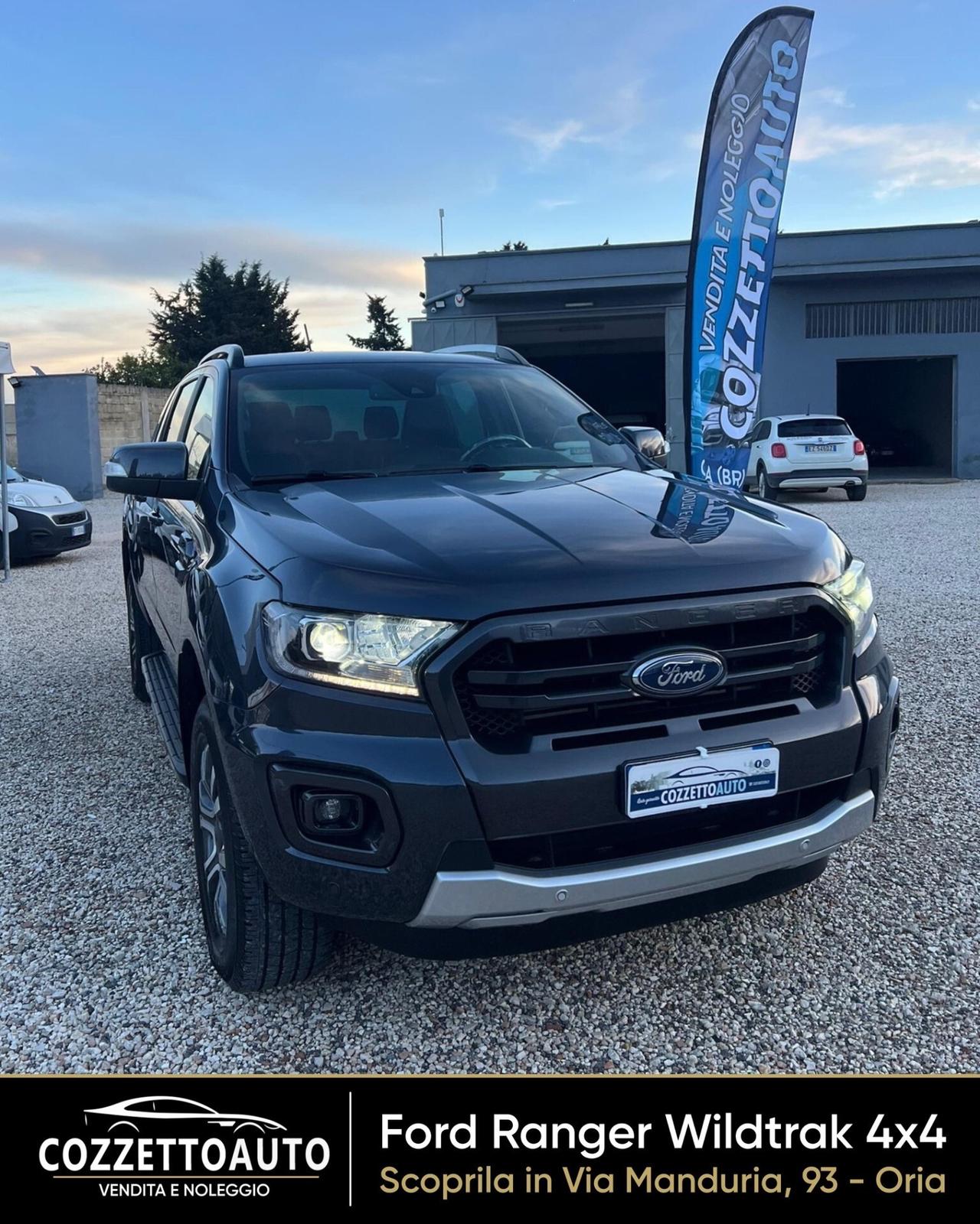 Ford Ranger Wildtrack 4x4 gancio traino