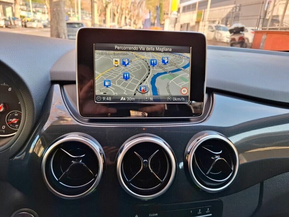 Mercedes-benz B 160 1.6 GPL UNIPRO' RETROCAMERA NAVI E 6 TAGLIANDI