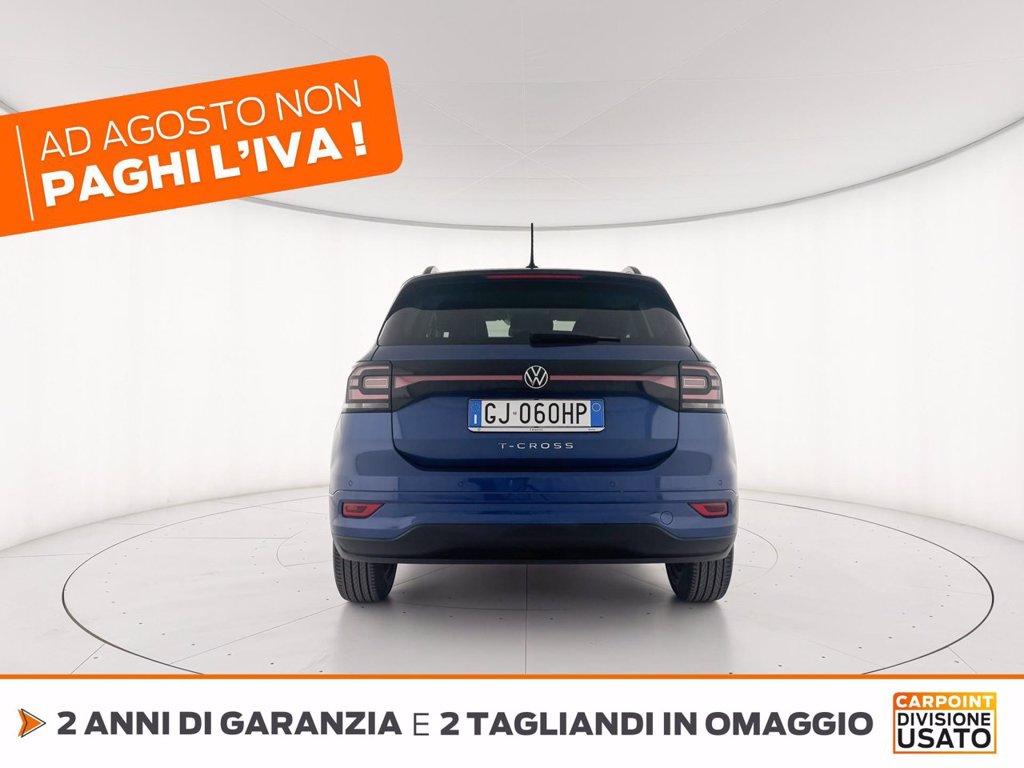VOLKSWAGEN T-cross 1.0 tsi sport 110cv del 2022