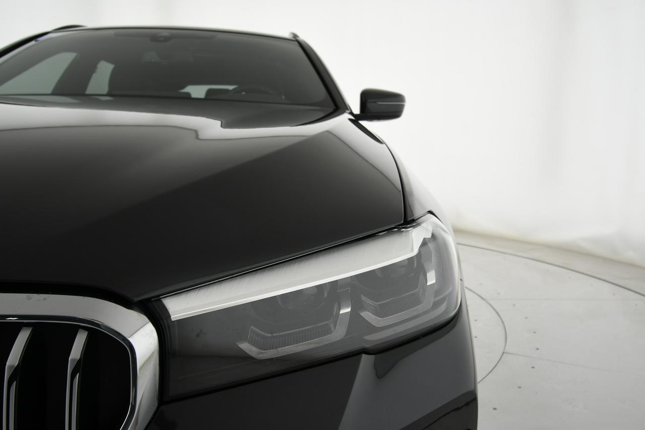 BMW 520d Touring mhev 48V xdrive Msport auto GANCIO TRAINO+CAMERA