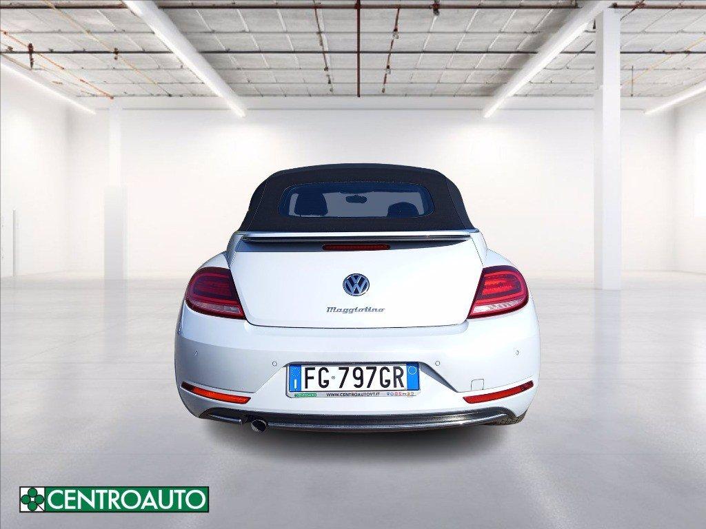 VOLKSWAGEN Maggiolino Cabrio 2.0 tdi Design 110cv del 2017
