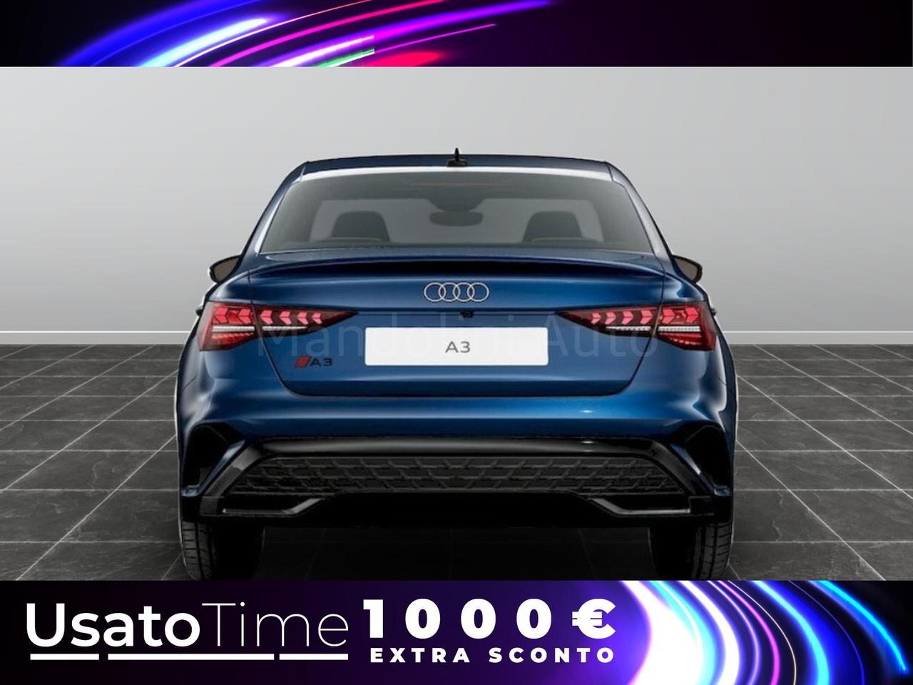 Audi A3 sedan 2.0 tdi 150cv s line edition s tronic