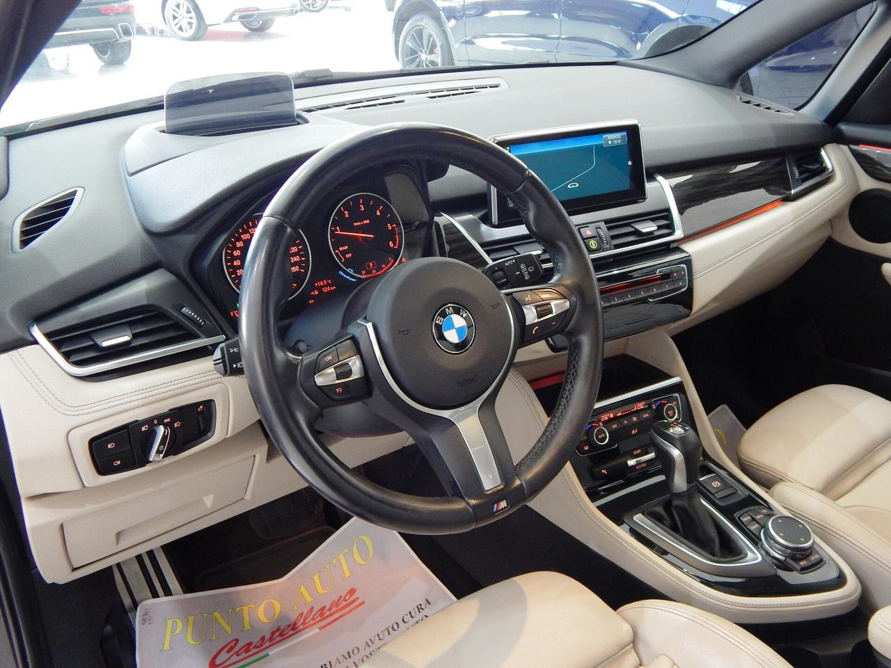 BMW 220 d Active Tourer xdrive MSport TETTO-NAVI-PELLE-LED