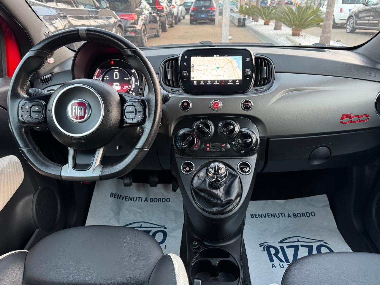 Fiat 500S 1.3 MJT 95 CV NAVI PELLE