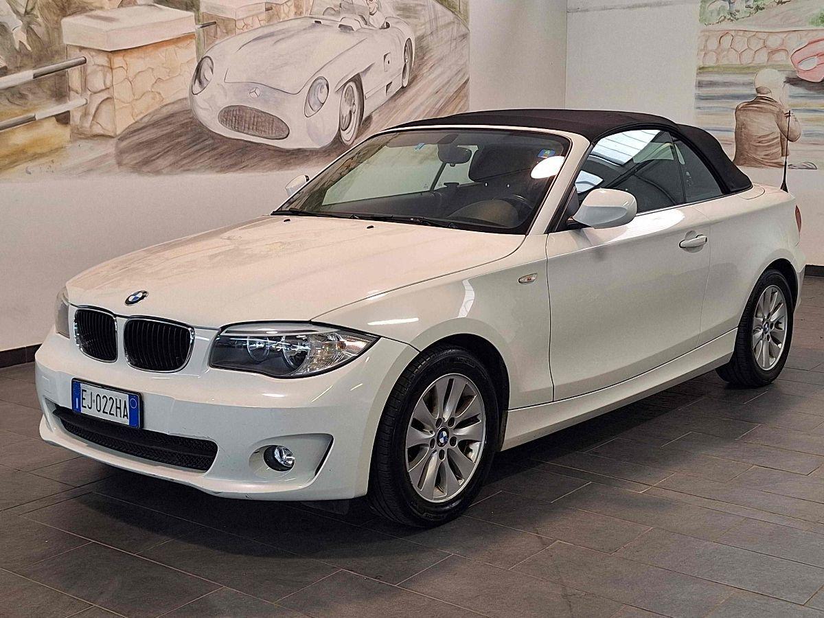 BMW 118d 2.0 143CV CABRIO - UNICO-PROPRIETARIO - OTTIME CONDIZIONI -