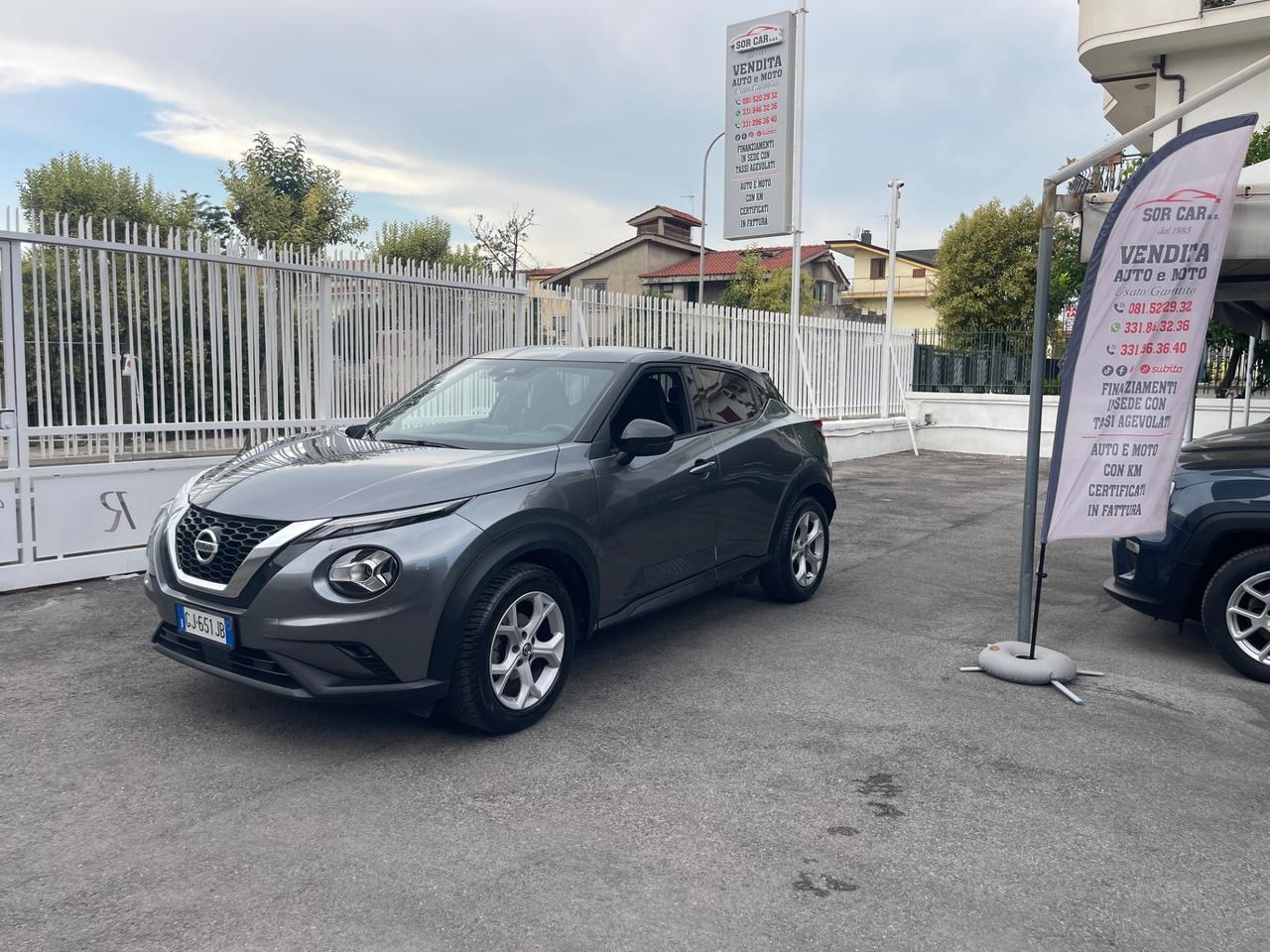 Nissan Juke 1.0 DIG-T 114 CV N-Connecta 34.000 KM CERTIFICATI!!!